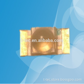 1206 465-470nm blue color SMD LED with dome lens